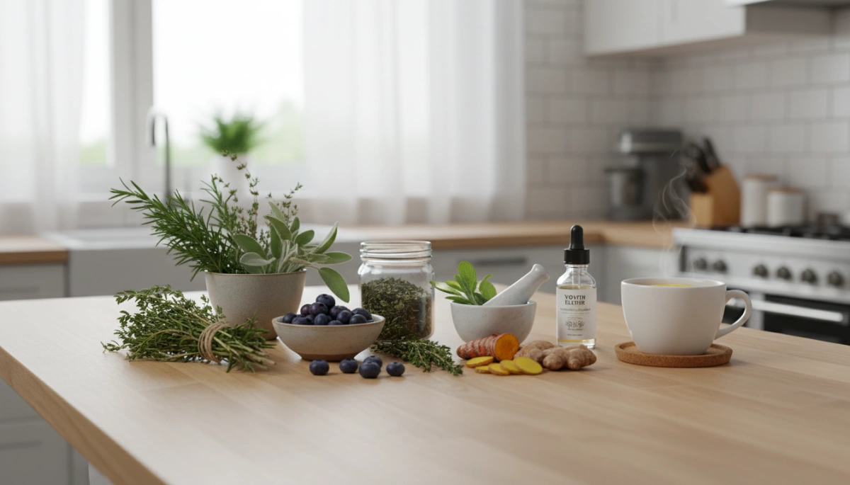 Antioxidant-Rich Herbs to Prevent Premature Aging and Boost Skin Health