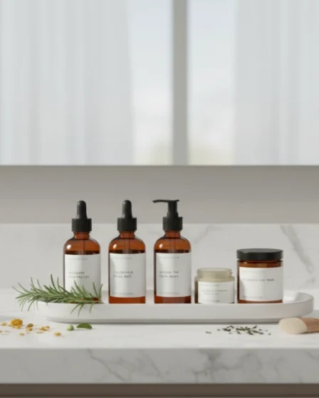 Minimalist Herbal Skincare Routine for Busy Mornings Under 5 Minutes Minimalist Herbal Skincare Routine for Busy Mornings Under 5 Minutes