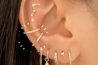 Conch piercing