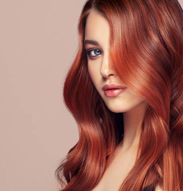 Dying brown hair red