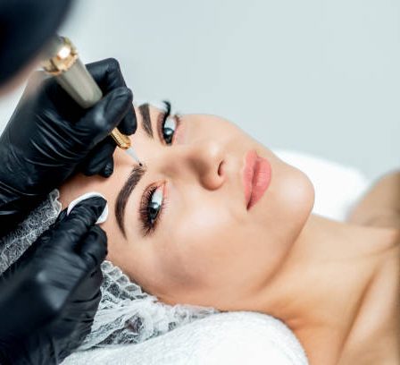 How to lighten tinted eyebrows?